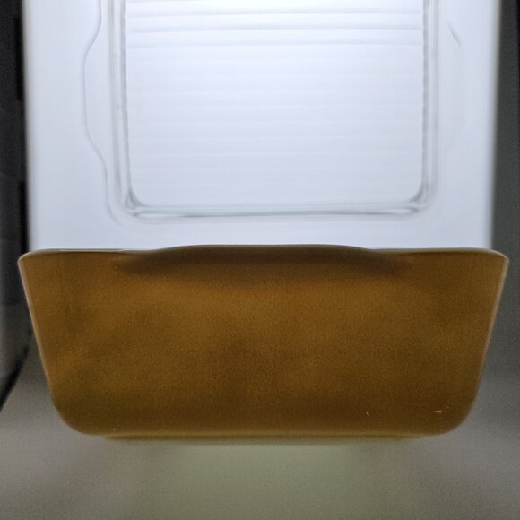 PYREX Butterfly Gold (1972) 503 Refrigerator Dish & 503C Cover - Picture 6 of 16